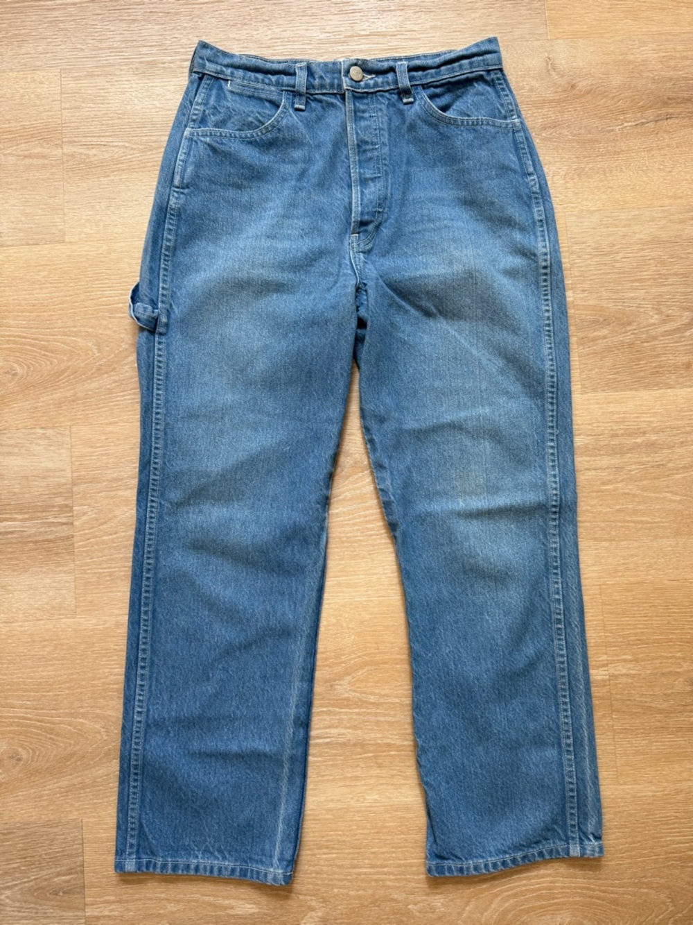 Reformation Blue Carpenter Jeans